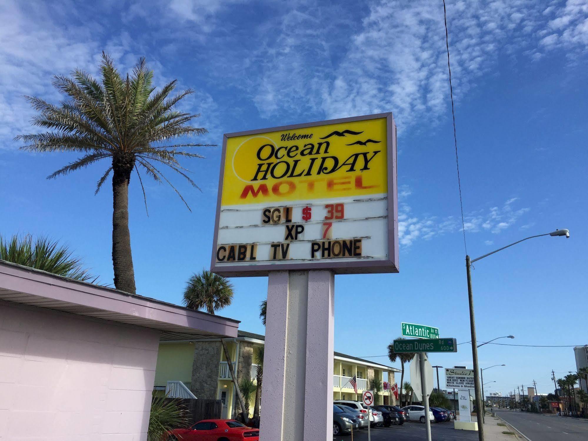 Ocean Holiday Motel Daytona Beach Ngoại thất bức ảnh